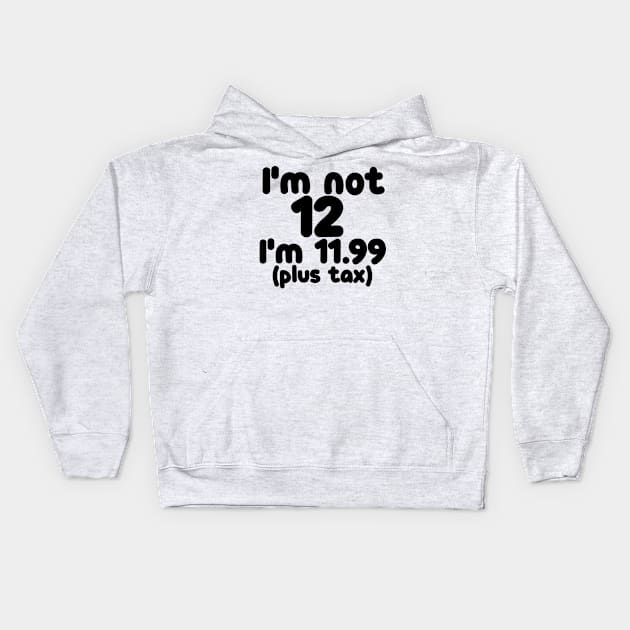 12th birthday gift Kids Hoodie by Design stars 5